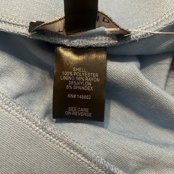 NWT Torrid Maxi Chiffon Undershort Skirt Blissful Blue Torrid Size 4X - Picture 10 of 13